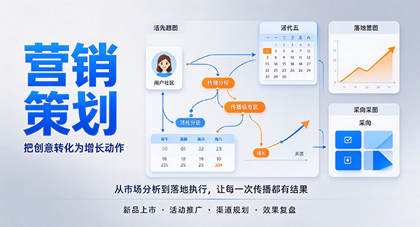 黑水县营销策划